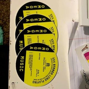 Omega Music sticker {4}